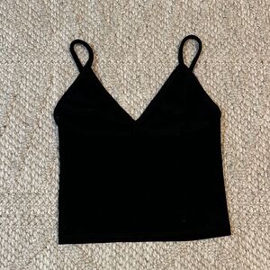 BRANDY MELVILLE Velvet Crop Tank Top